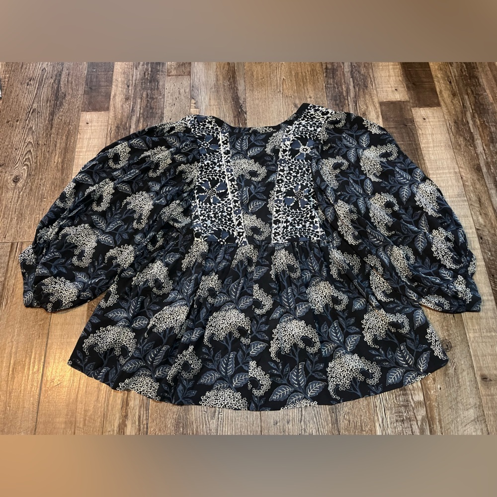 ba&sh NWT Garry Blouse in Carbon Size XS - Picture 7 of 7